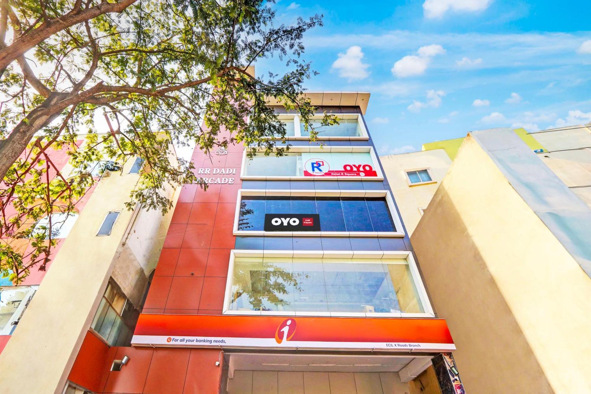 Hotel O R Square Hyderabad Exterior foto